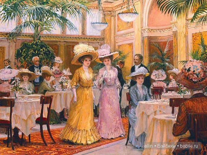 "Викторианская элегантность" картин Алана Мейли