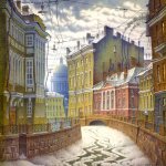 Петербург в акварелях художника Владимира Колбасова