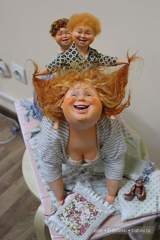 Авторские куклы сестер Анны Григорьевой и Марии Колеговой (Казань) (фото 5)