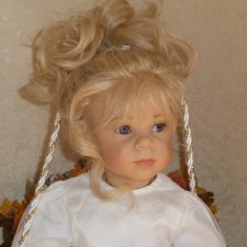 Нежная синеглазая Сафира фирмы Готц. Сделана в Германии!