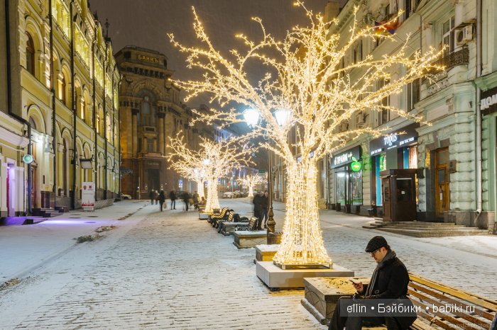 Новогодняя и рождественская Москва