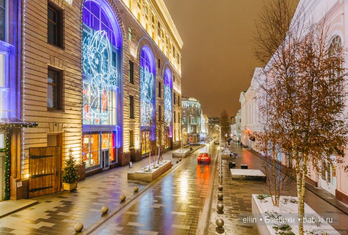 Новогодняя и рождественская Москва