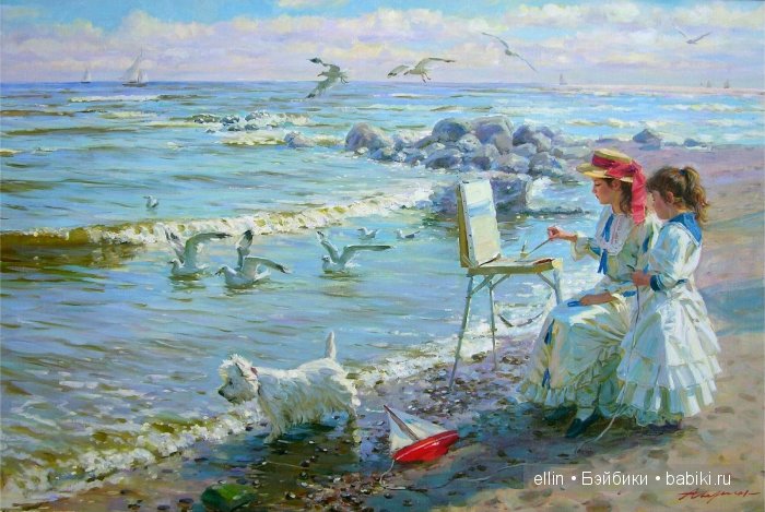 Солнечные картины художника Александра Аверина