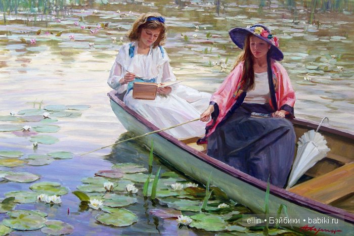 Солнечные картины художника Александра Аверина