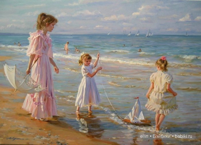 Солнечные картины художника Александра Аверина