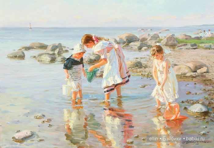 Солнечные картины художника Александра Аверина