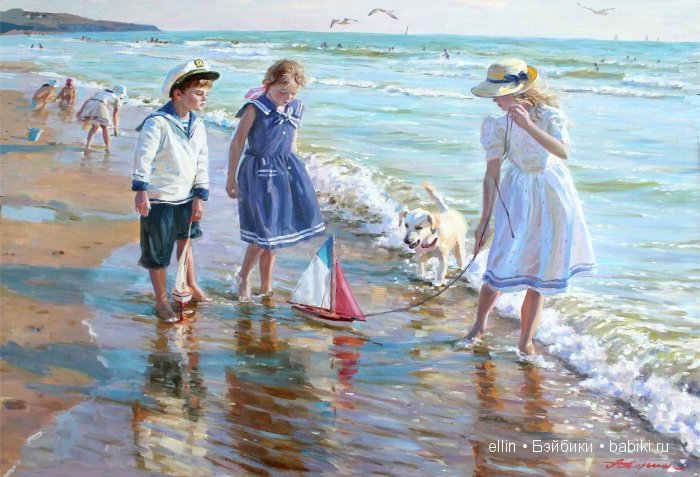 Солнечные картины художника Александра Аверина