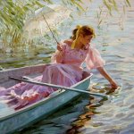 Солнечные картины художника Александра Аверина