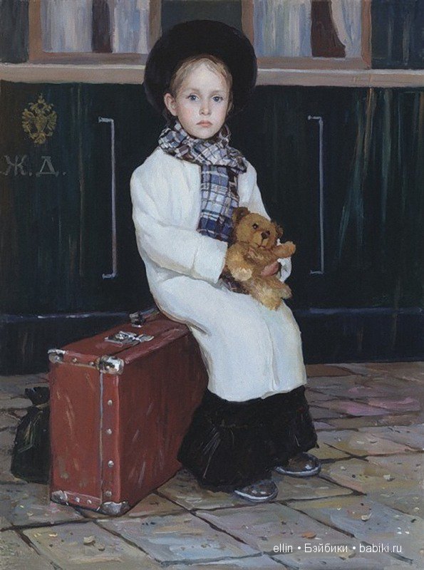 Детские портреты в творчестве художников-супругов Мирошник (фото 3)