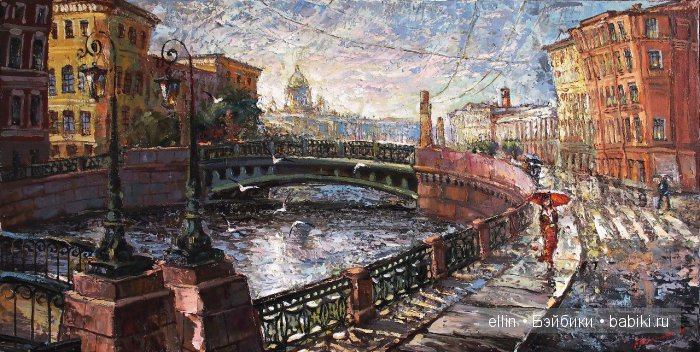 Санкт-Петербург в творчестве художника Владимира Ременца (фото 7)