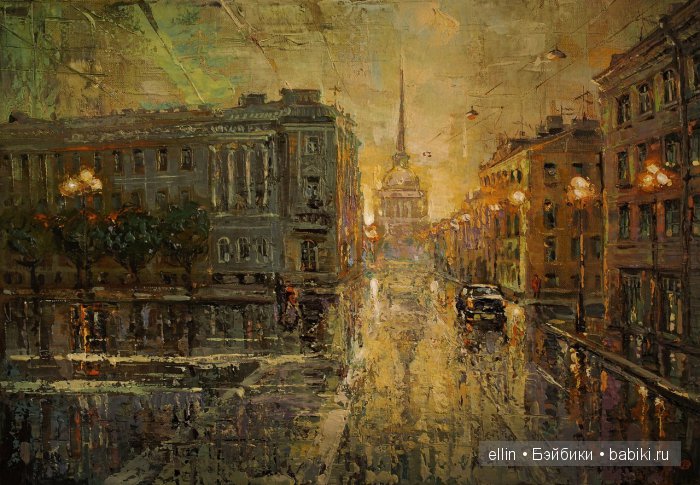Санкт-Петербург в творчестве художника Владимира Ременца (фото 10)