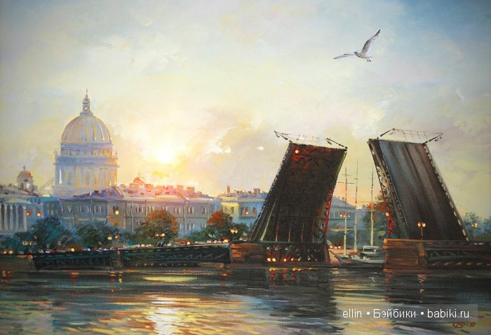 Санкт-Петербург в творчестве художника Владимира Ременца (фото 8)