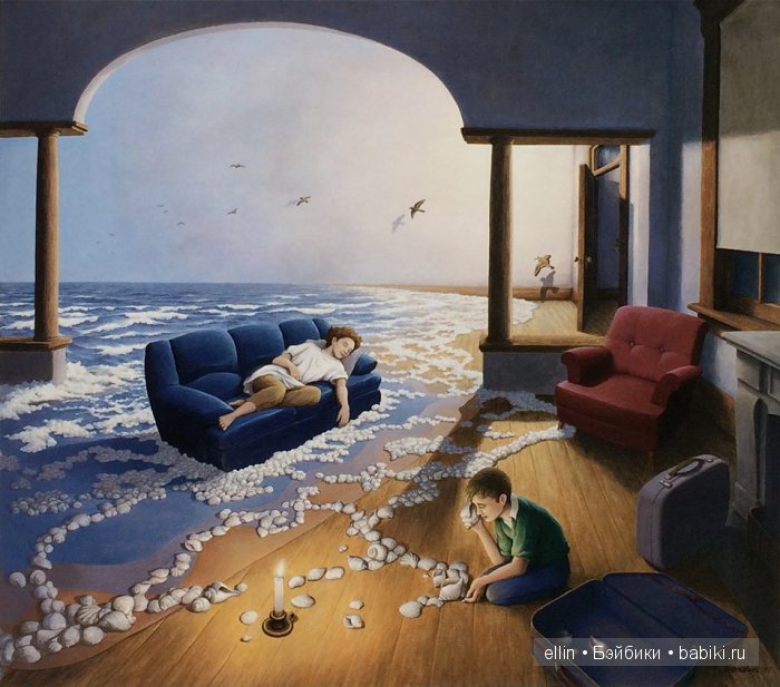 Картины-иллюзии художника Роба Гонсалвеса (Канада) (фото 2)