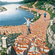 Картины-иллюзии художника Роба Гонсалвеса (Канада)