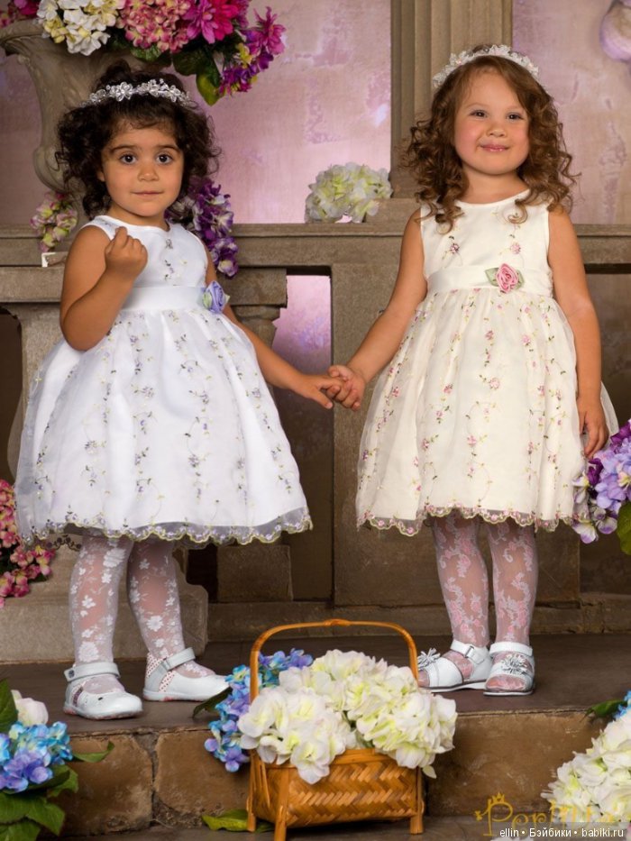 Красивые платья для девочек. Почему бы не сшить такие же куклам