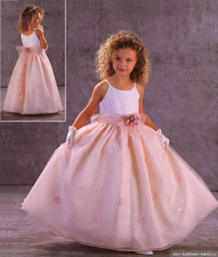 Красивые платья для девочек. Почему бы не сшить такие же куклам