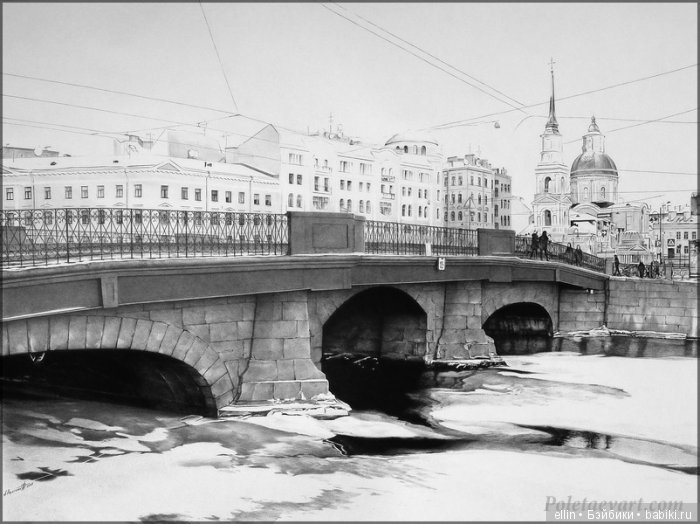 Рисунки шариковой ручкой Андрея Полетаева