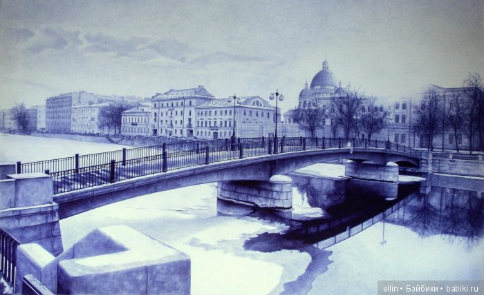 Рисунки шариковой ручкой Андрея Полетаева (фото 10)