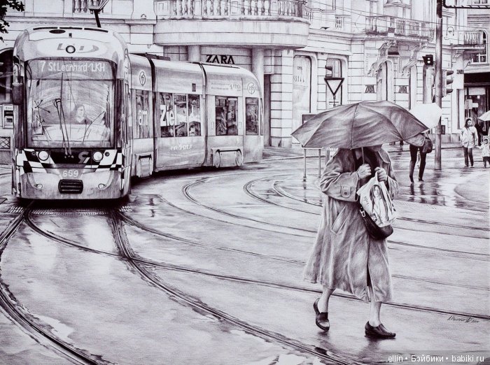 Рисунки шариковой ручкой Андрея Полетаева (фото 6)
