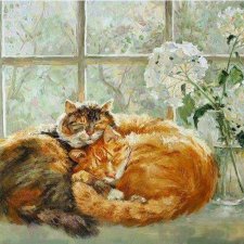 Замечательные коты художницы Марии Павловой (Санкт-Петербург)