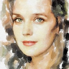 Портретные акварели художника Виталия Щукина