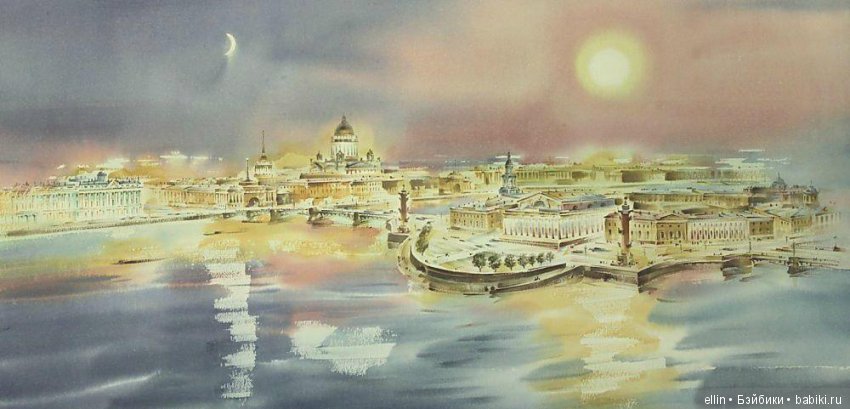 Петербургские акварели художника Константина Куземы (фото 4)