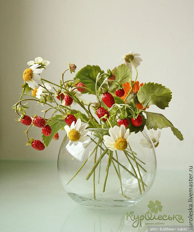 Рукотворная красота. Цветы из холодного фарфора (фото 6)