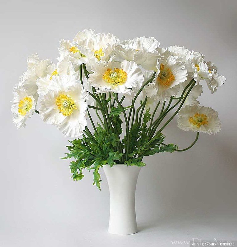 Рукотворная красота. Цветы из холодного фарфора (фото 4)