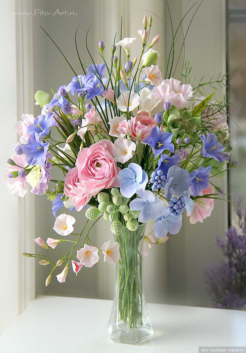 Рукотворная красота. Цветы из холодного фарфора (фото 5)