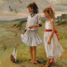 Прелестные детские образы в творчестве художника Константина Разумова (Россия)