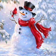 Рождественские картины американской художницы Dona Gelsinger