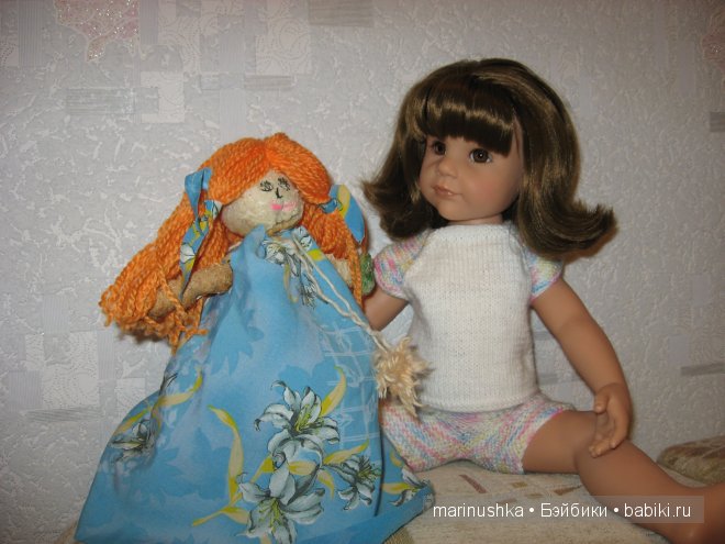 Весеннее преображение. Наташа, кукла Готц (фото 5)