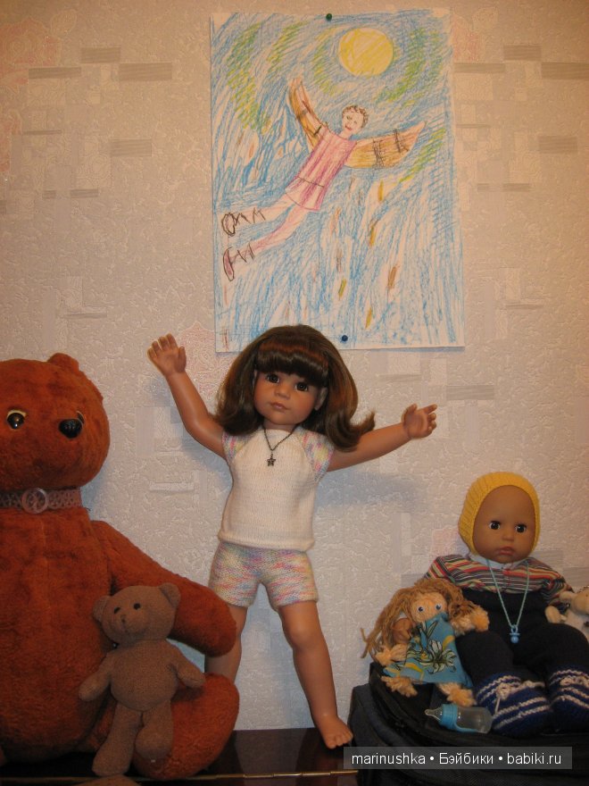 Весеннее преображение. Наташа, кукла Готц (фото 6)