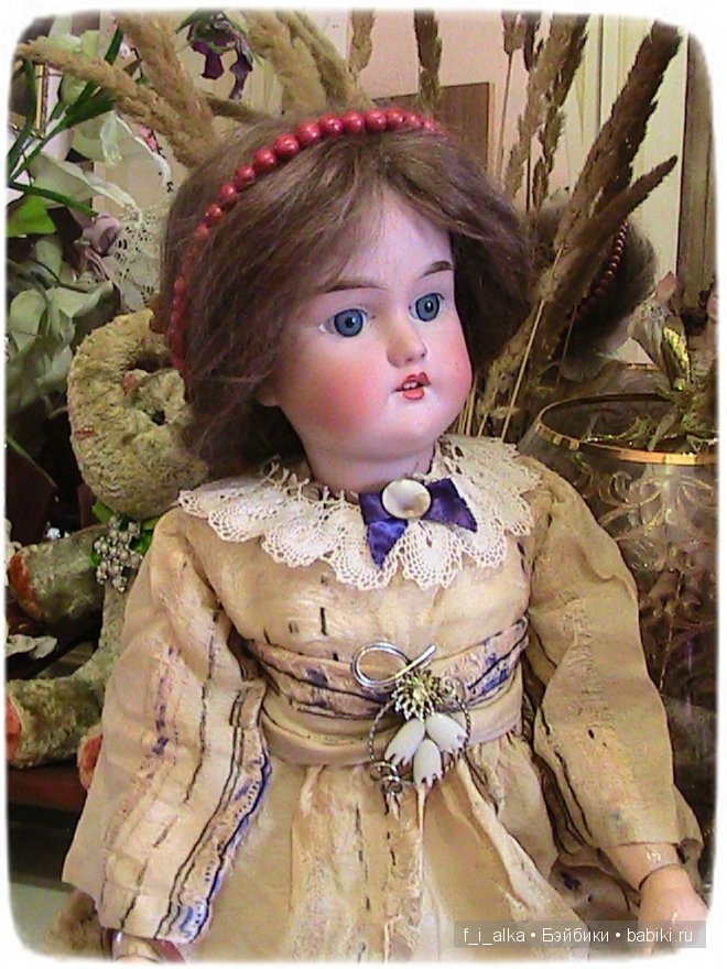 Антикварная кукла Куно и Отто Дрессель и старинное видео