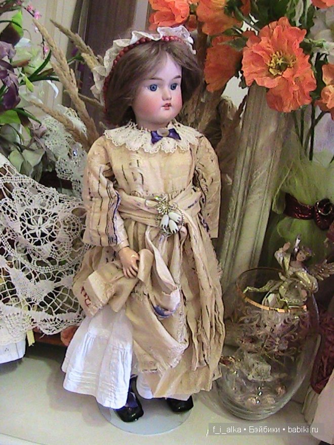 Антикварная кукла Куно и Отто Дрессель и старинное видео