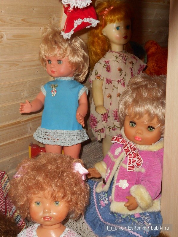 Куклы "ретро" и маленький домик-мечты сбываются