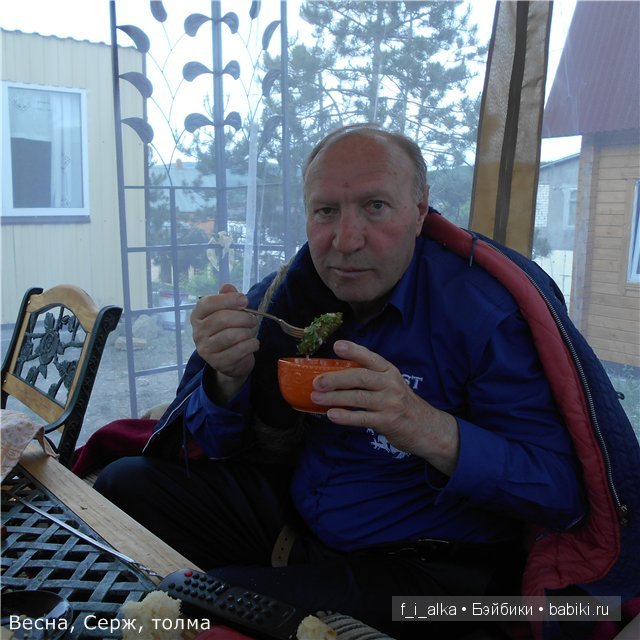 "Правильная" долма, осенью на даче