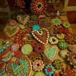 Медово-имбирные пряники.