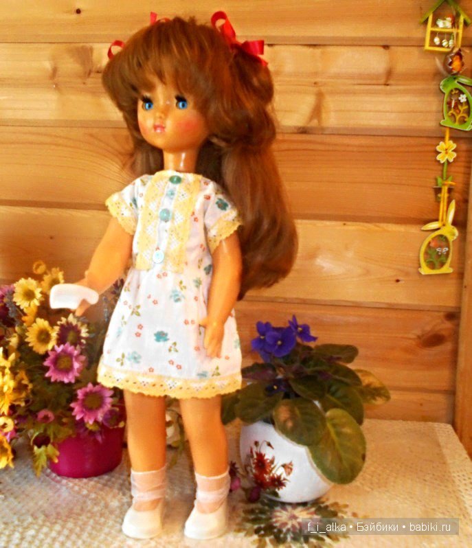 Кукла Аудроне, ф-ка "Венибе" г. Вильнюс, 1968 г.