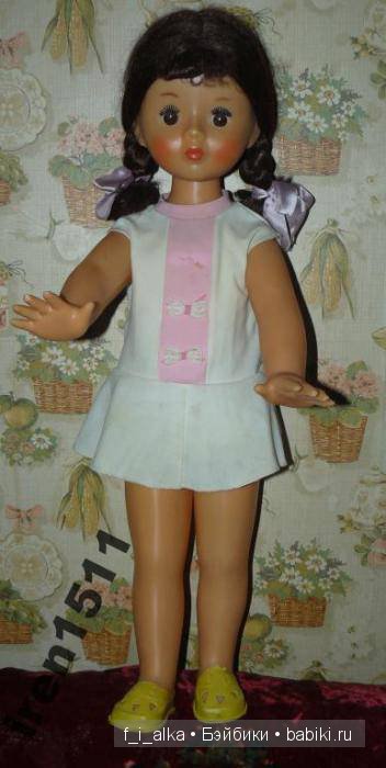 Кукла СССР Люба, 1965г. Московская ф-ка кукол