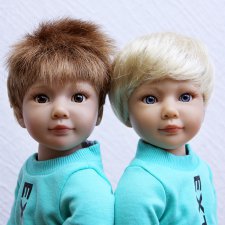 Элис на прогулке и сравнительное фото Роберта и Нико