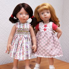 Минуш и Цвергназе  - девочки играют