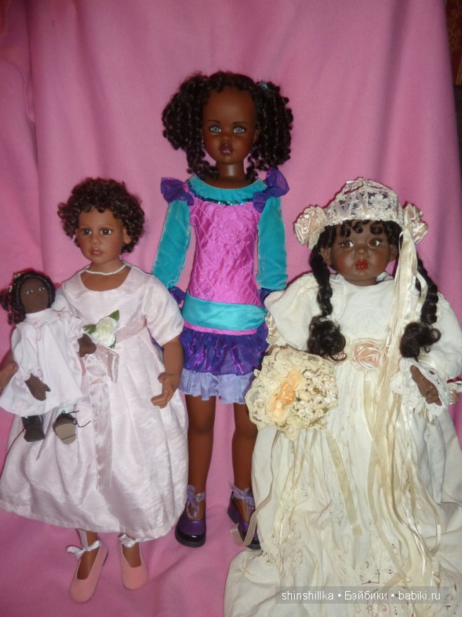 Такие разные мулаточки - Sugar Plum от Fayzah Spanos, Nikita от Jan McLean и Jayla от Elissa Glassgold