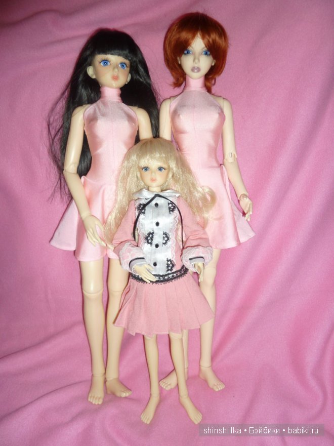 BJD формата МSD и SD от IsLandDoll и одна кукла-гибридик формата SD (Dollmore + Mirodoll)