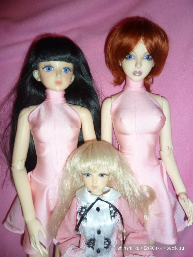 BJD формата МSD и SD от IsLandDoll и одна кукла-гибридик формата SD (Dollmore + Mirodoll)