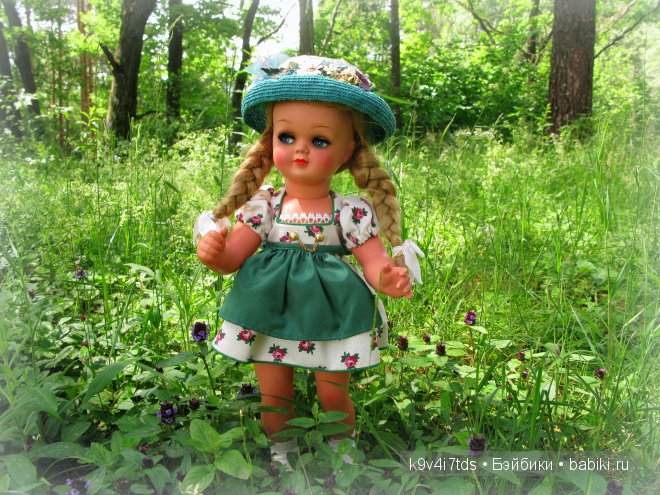 Девочка-лето. Wernicke Nicaput German doll
