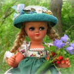 Девочка-лето. Wernicke Nicaput German doll