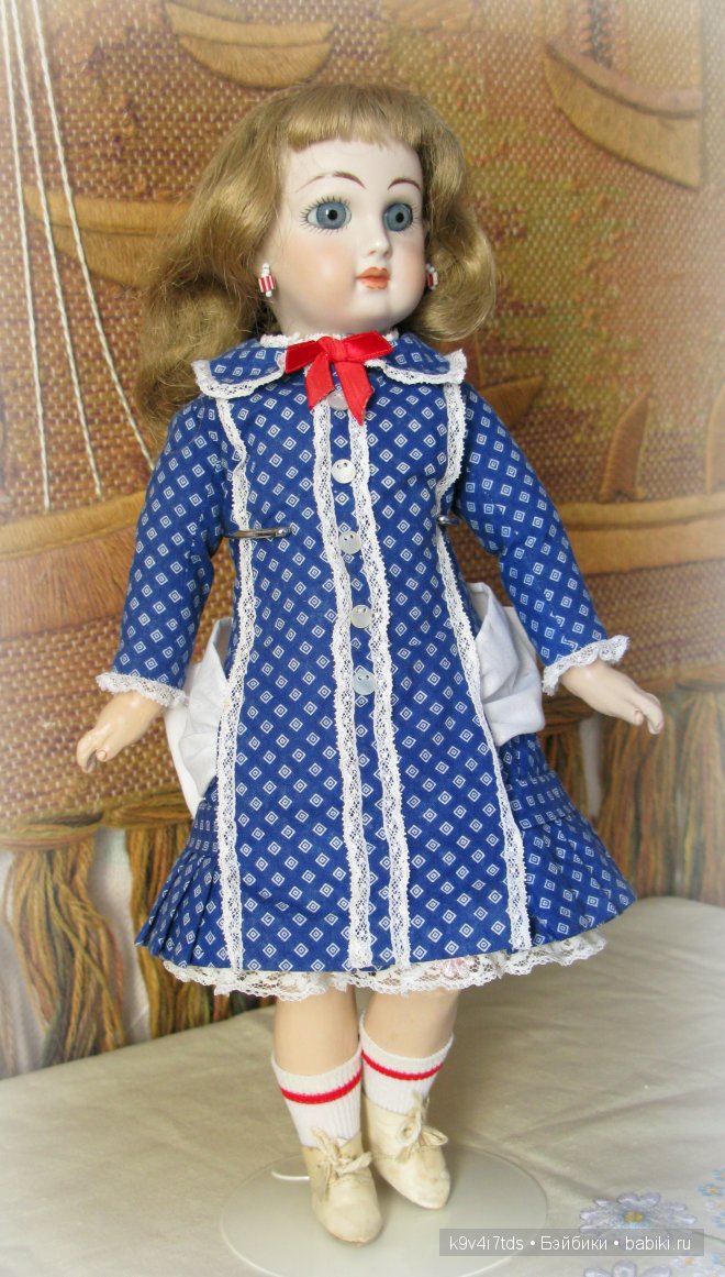 "Ты свет очей моих, отрада, пленила ты меня красой". Часть вторая. Антикварные куклы. Реплика (фото 4)