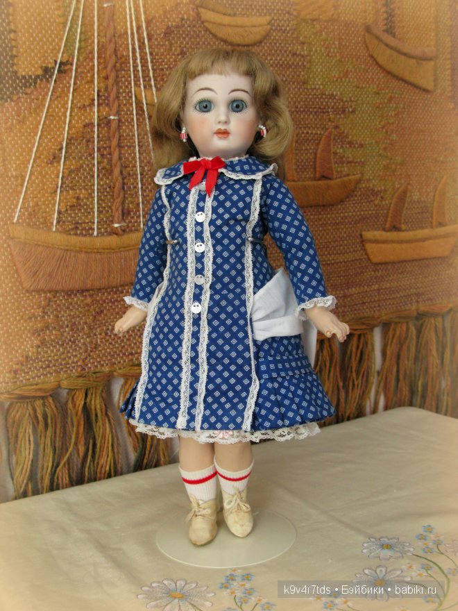 "Ты свет очей моих, отрада, пленила ты меня красой". Часть вторая. Антикварные куклы. Реплика (фото 3)