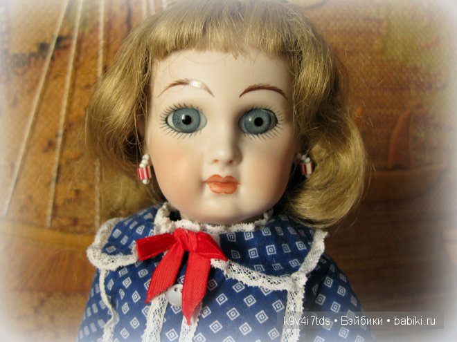 "Ты свет очей моих, отрада, пленила ты меня красой". Часть вторая. Антикварные куклы. Реплика (фото 5)